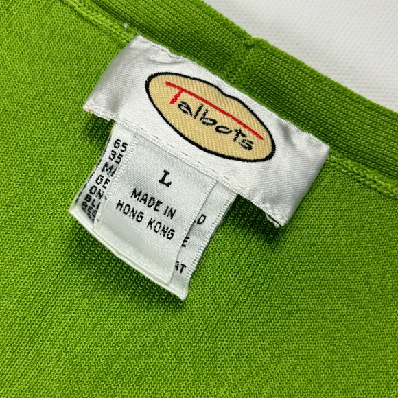 Vibrant Green Talbots Tank Top - Picture 5 of 8